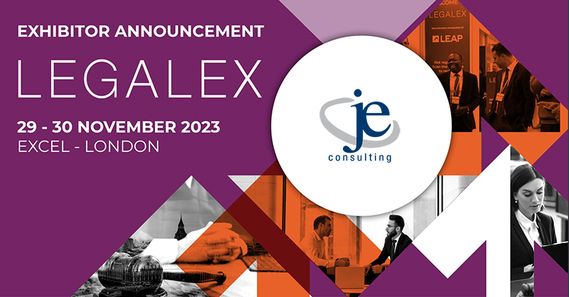 We’re exhibiting at LegalEx 2023: Here’s why you should visit us at stand 456